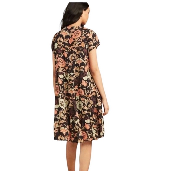 NWOT Roller Rabbit Taos Pamela Dress in Black. Size M - Picture 2 of 9